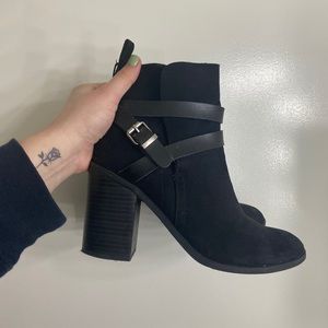 Black madden girl booties